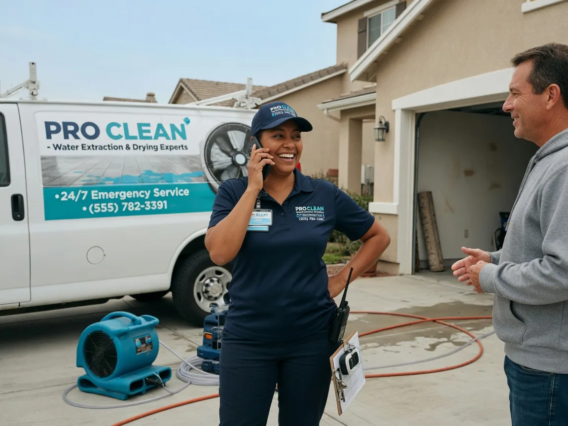 Water Extraction & Drying Modesto, CA FAQs